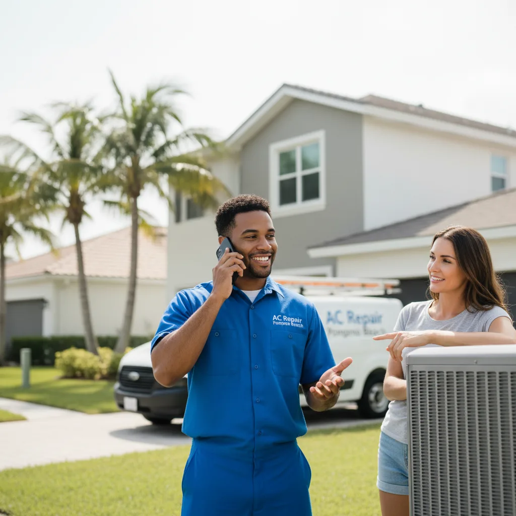AC Repair Pompano Beach customer support in Stroud